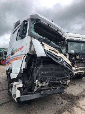 2014 Mercedes Actros 2545 6x2 Midlift Tractor Unit