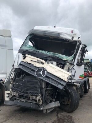 2014 Mercedes Actros 2545 6x2 Midlift Tractor Unit - 2