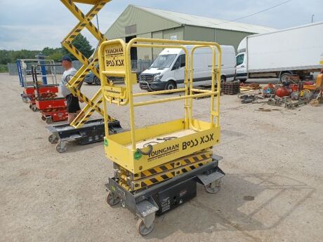 2018 BOSS X3X Micro Scissor Lift