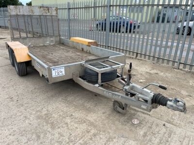 Indespension Tandem Axle Drawbar Plant Trailer