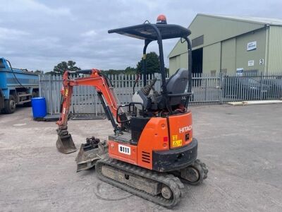 2018 Hitachi ZX19U-5A Mini Digger - 2