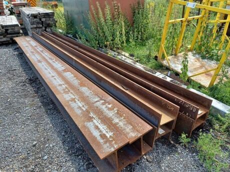 6x Steel Beams 