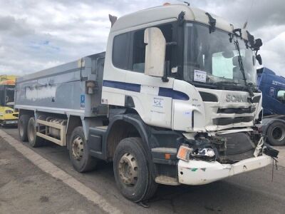 2012 Scania P400 8x4 Wilcox Body Tarmac Spec Tipper