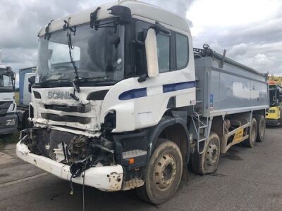 2012 Scania P400 8x4 Wilcox Body Tarmac Spec Tipper - 2