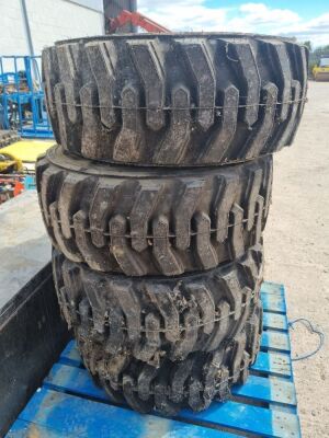 4 x Firestone 305/70 D16.5 Filled Tyres & Rims  - 3