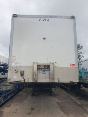 2008 Montracon Tandem Axle Insulated Box Van Trailer - 14