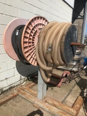 2 x Hose Reels To Suit Venture Pump + Stand