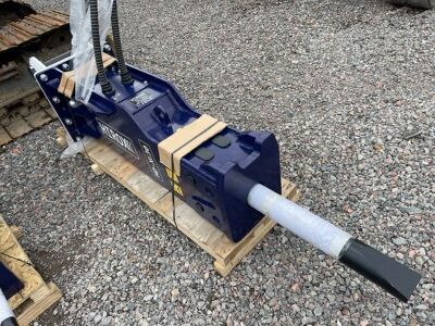 New & Unused Hirox HD-X20 Hydraulic Breaker 65mm Pins