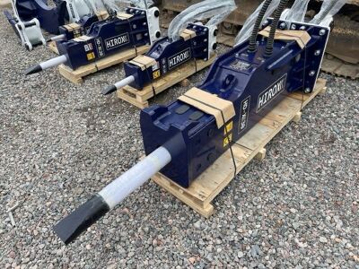 New & Unused Hirox HD-X20 Hydraulic Breaker 65mm Pins - 2