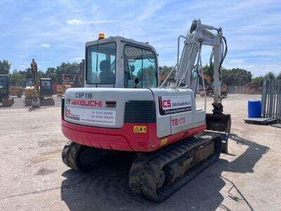 2010 Takeuchi TB175 Excavator - 3