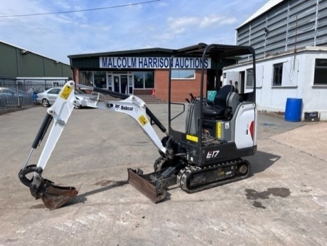 2018 Bobcat E17 Mini Digger