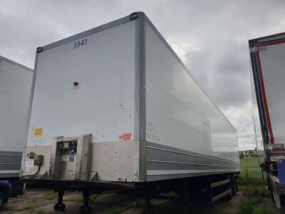 2008 Montracon Tandem Axle Insulated Box Van Trailer