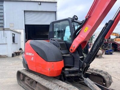 2013 Kubota KX080-4 Excavator - 4