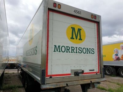 2012 Montracon Tandem Axle Insulated Box Van Trailer - 7