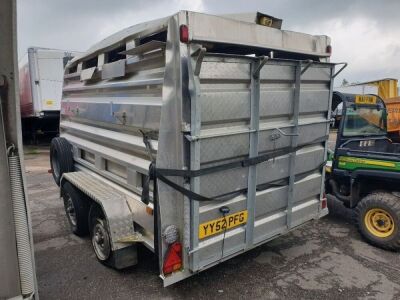 Gamic Tandem Axle Drawbar Livestock Trailer - 4