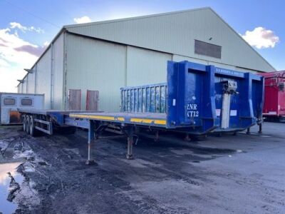 2006 Slemish Triaxle Extendable Flat Trailer