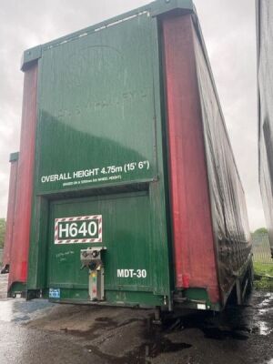 2011 SDC Triaxle Curtainside Trailer