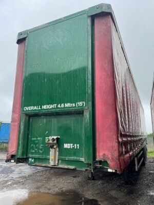 2011 SDC Triaxle Curtainside Trailer