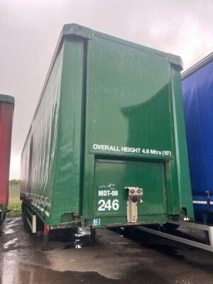 2011 SDC Triaxle Curtainside Trailer - 2