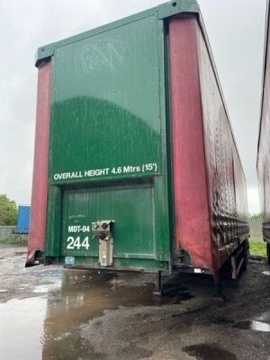 2011 SDC Triaxle Curtainside Trailer