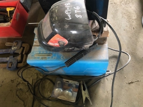 Clarke 235 TE Turbo Welder + Mask + Rods