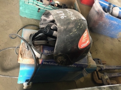 Clarke 235 TE Turbo Welder + Mask + Rods - 2