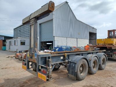 2008 Wheelbase Triaxle Drawbar Hook Bin Trailer