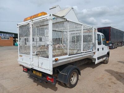 2011 Iveco Daily Crewcab Caged Body Tipper - 4