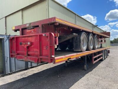 2006 Corus Triaxle 45ft Flat Trailer