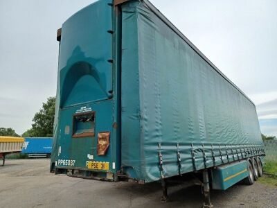 2007 SDC Triaxle Curtainside Trailer