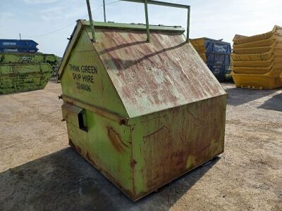 Front Loader Covered Skip - 2