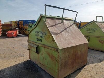 Front Loader Covered Skip - 3