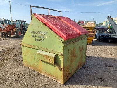 Front Loader Covered Skip