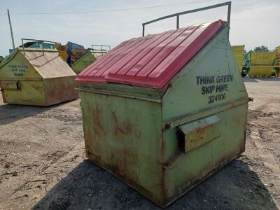 Front Loader Covered Skip - 2