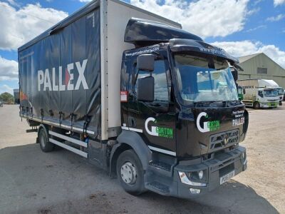 2016 Renault Comfort D12 DXI 4x2 Curtainside Rigid