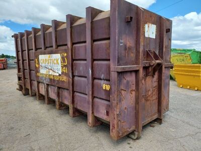 35yrd Big Hook Compactor Bin