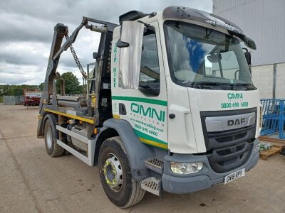 2018 DAF LF 260 4x2 Telescopic Skip Loader