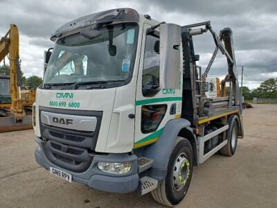 2018 DAF LF 260 4x2 Telescopic Skip Loader - 2