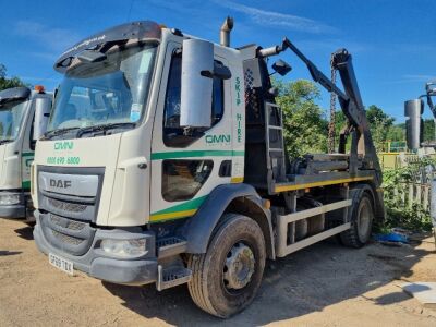 2019 DAF LF 260 4x2 Telescopic Skiploader