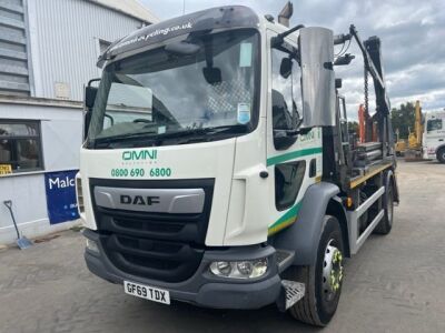 2019 DAF LF 260 4x2 Telescopic Skiploader - 2