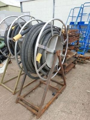 Hose Reel + Stand c/w Hi Pressure Air Hose