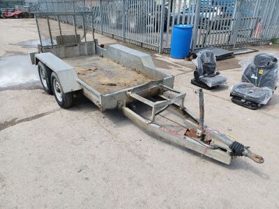 Indespension Tandem Axle Drawbar Plant Trailer