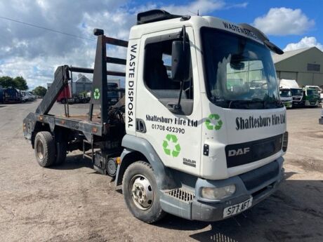 2002 DAF LF 45-150 4x2 Skip Loader