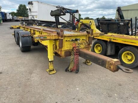 2001 Cartwright Tandem Axle Drawbar RoRo Trailer