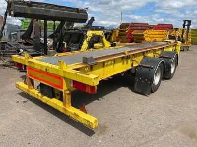 2001 Cartwright Tandem Axle Drawbar RoRo Trailer - 3