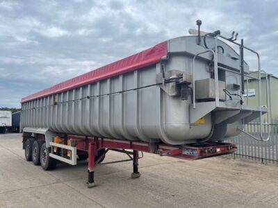 2013 Montracon / Wilcox Triaxle Bulk Alloy Tipping Trailer