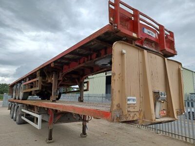 2006 SDC Triaxle Flat Trailer