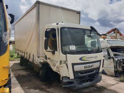 2019 DAF LF180 4x2 Curtainside Rigid