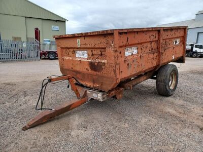 Griffiths Trailers Single Axle Drawbar Dump Trailer