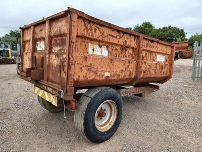 Griffiths Trailers Single Axle Drawbar Dump Trailer - 3